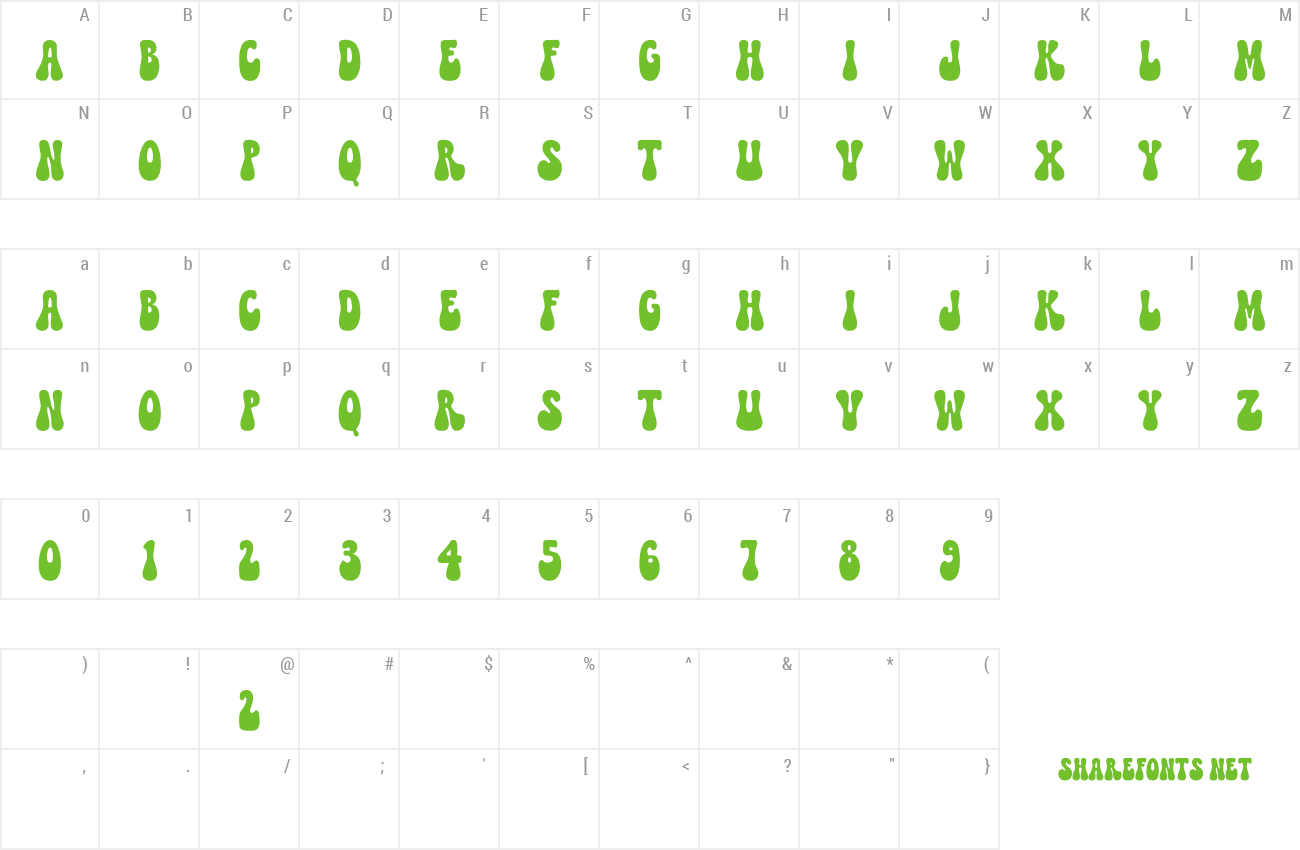 Font Retro Love preview